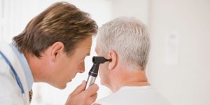 ear examination for vertigo