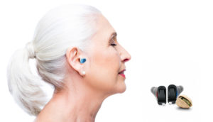 wearing hearing aid