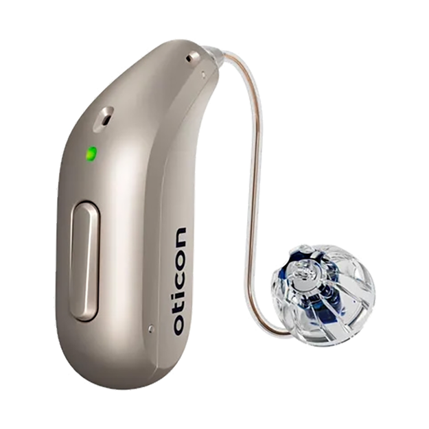 One of the top hearing aids audiologists frequently recommend for seniors: Oticon Intent 3 miniRITE